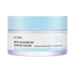 Крем для зміцнення захисного бар'єру з бета-глюканом IUNIK Beta Glucan 3X Barrier Cream 50ml